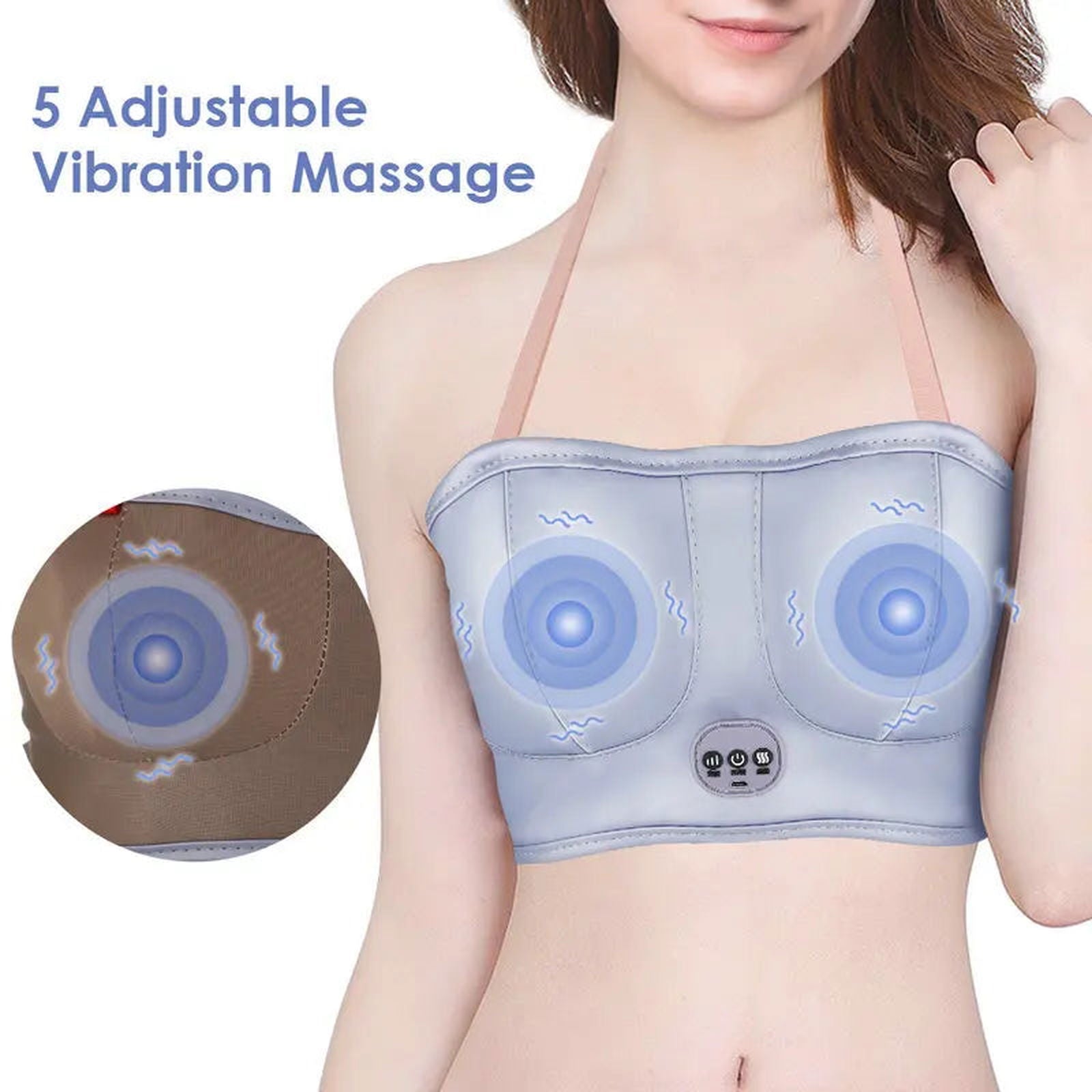 Vibrating Breast Massager & Enhancer - pearl sway